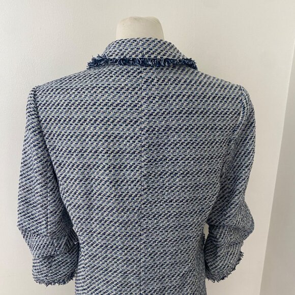 Cinq a Sept Khloe Blazer Jacket Blue - Picture 9 of 11